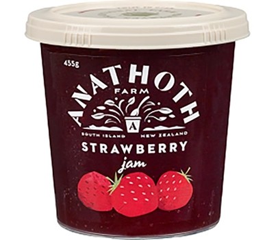 JAM STRAWBERRY 455GM (ANATHOTH 81022)