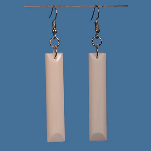 Bone Adze Style Earrings - Small