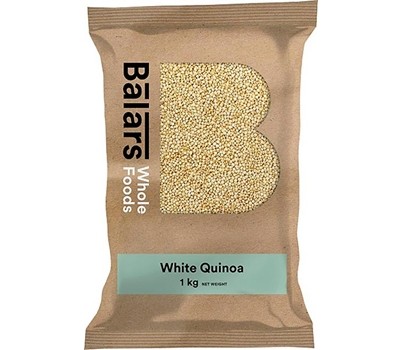 QUINOA WHITE WHOLE 1KG (BALARS)