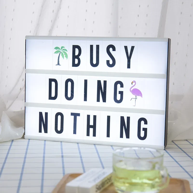 Cinema Light Box Symbols