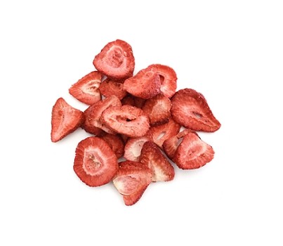 STRAWBERRY SLICES FREEZE DRIED 100GM (FRESH AS 4080-1)