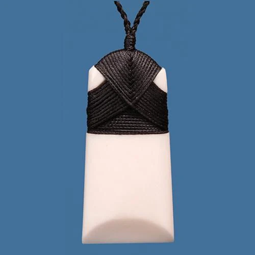 Bone Plain Toki Pendant - Small
