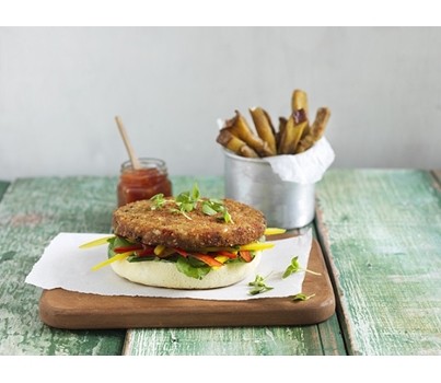 PATTIES VEGETARIAN BURGER 110GM 36s (LEADER 1040023) [FZN]