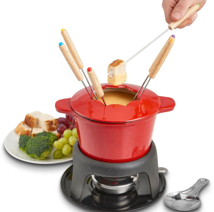 Cheese Cheese Chocolate Fondue Grill Alcohol Stove