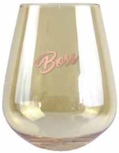 BOSS COLOURED STEMLESS