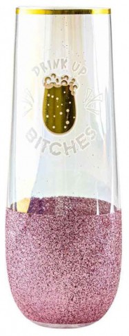 DRINK UP GLITTERATTI STEMLESS CHAMPAGNE