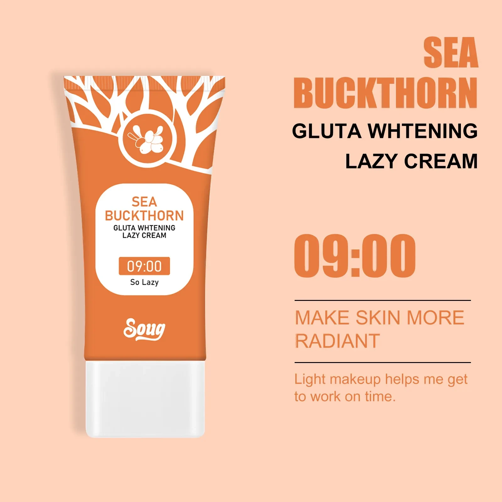 Glutamic Acid Lazy Pretty Skin Cream Nourishing And Brightening Repair