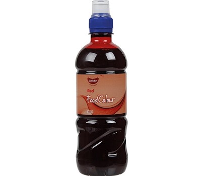 FOOD COLOUR RED 500ML (GO BAKE)