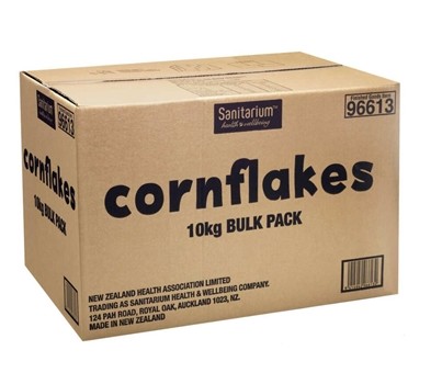 CORNFLAKES BULK 10KG (SANITARIUM 96613)