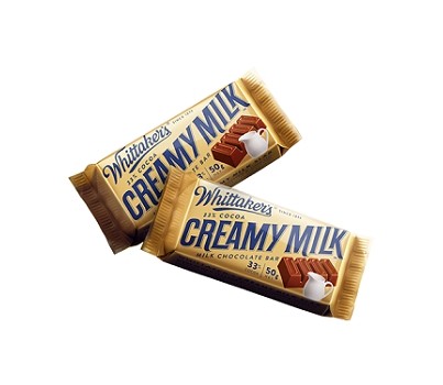 CHOCOLATE CREAMY MILK SLABS 50GM 50s (WHITTAKERS FG0168)
