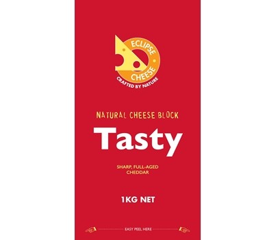 CHEESE BLOCK TASTY 1KG (ECLIPSE RMT1KG) [CHIL]