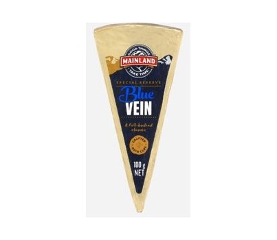 CHEESE BLUE VEIN WEDGES 100GM (MAINLAND 3112744)
