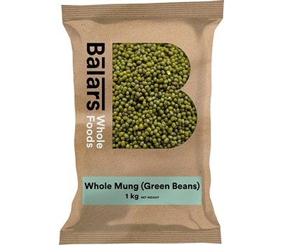 MUNG WHOLE GREEN 1KG (BALARS)
