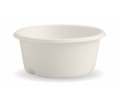 CUP SAUCE SUGARCANE WHITE 60ML 50S/SLV (BIOPAK B-SC-60-W-PF)