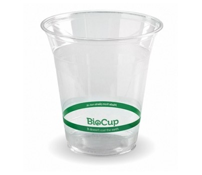 CUPS BIOPLASTIC CLEAR 360ML 50s/SLV (BIOPAK R-360Y)