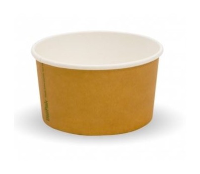 CUPS ICE CREAM PAPER KRAFT 90ML 50s/SLV (BIOPAK BB-BIC-3)