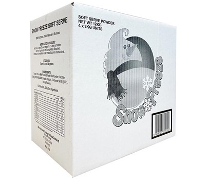 SNOW FREEZE SOFT SERVE POWDER CTN ONLY (MILLIGANS)
