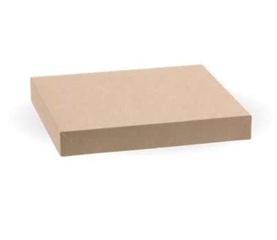 LIDS BIOBOARD 229x228x30MM KRAFT SMALL 100s(BIOPAK BB-CBL-S)