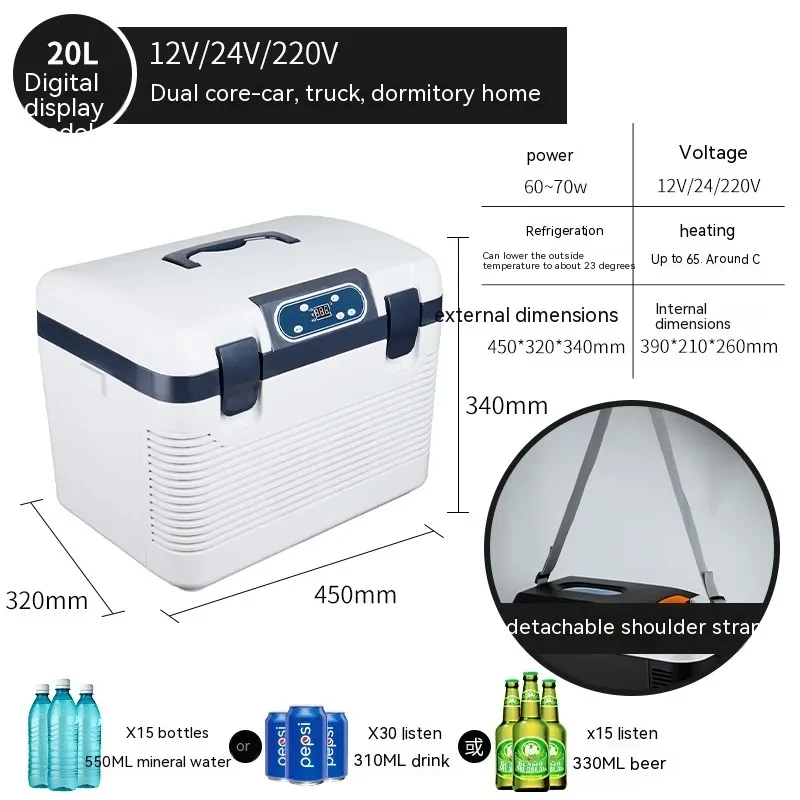 Portable Cooler Warmer 12V