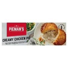 PIE CREAMY CHICKEN 215GM 12s (STOCKMAN'S BAKERY) [FZN]