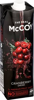 JUICE CRANBERRY 1LTR (MCCOY 3422)