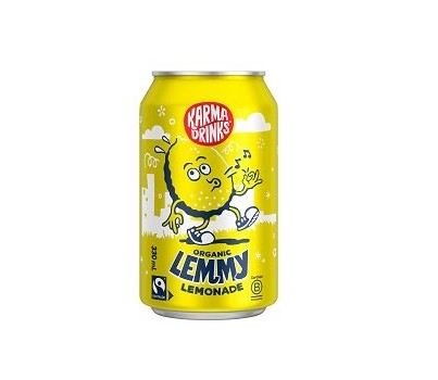 LEMONADE LEMMY CANS 330ML 12s (KARMA DRINKS LL12330C)