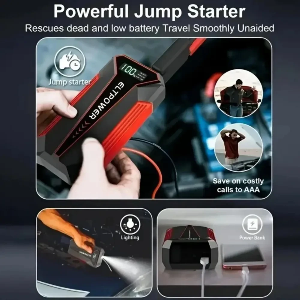Jump Starter 300A Peak Jump Starter Battery Pack