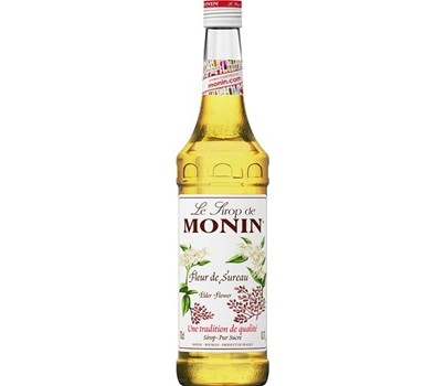 SYRUP ELDERFLOWER NATURAL 700 ML (MONIN 75227)