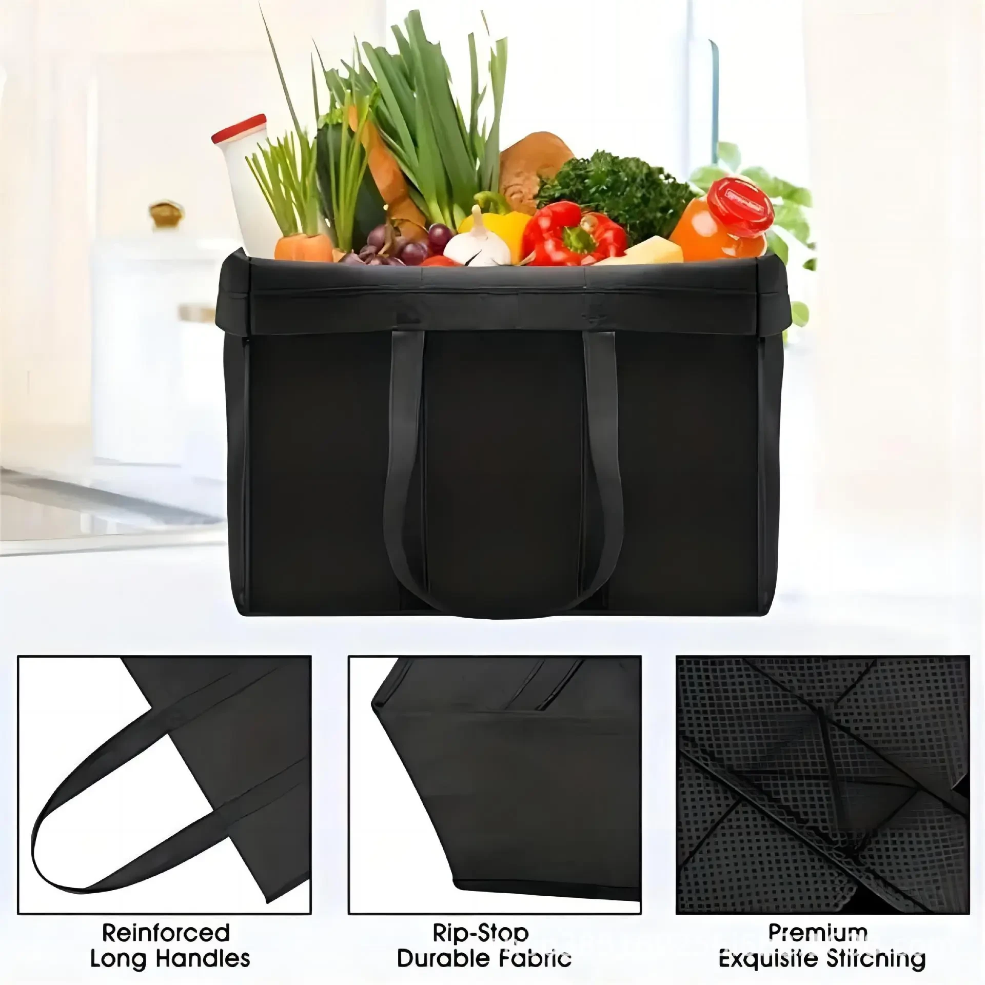 Reusable Grocery Tote Bags