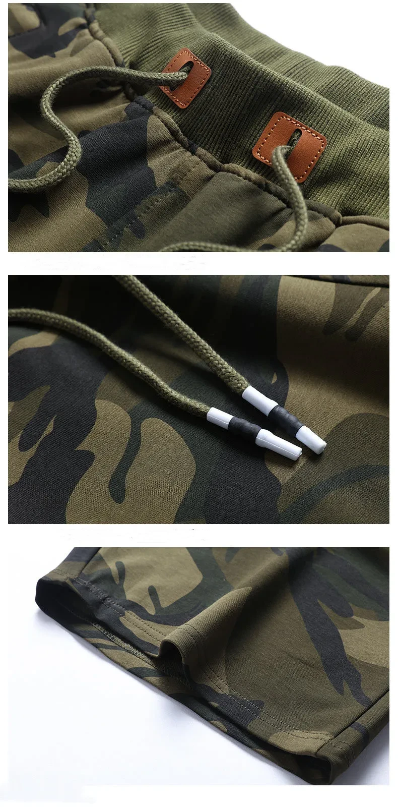 Mens Camo Swim Shorts