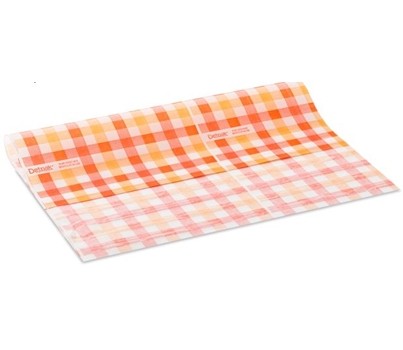 PAPER WRAP BURGER WAXED 330X380MM 1000s/SLV(DETPAK)