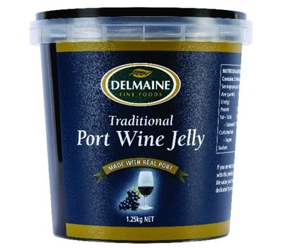 JELLY PORT WINE 1.25KG (DELMAINE 4887)
