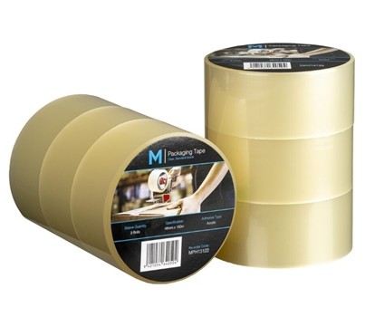TAPE PACKING CLEAR 48MMX100MM (MATTHEWS MPH13122)