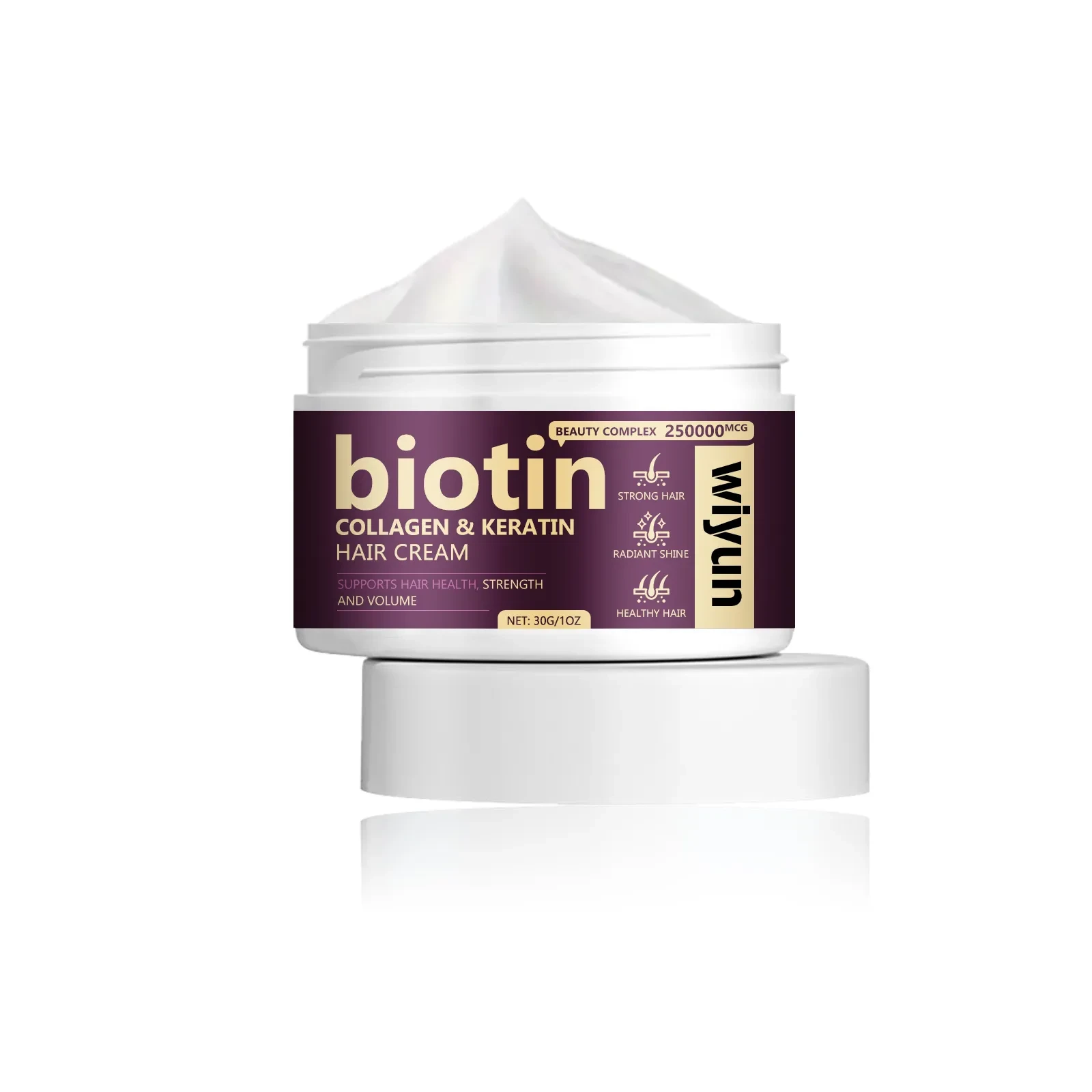 WIYUN Biotin Collagen and Keratin Hair Cream
