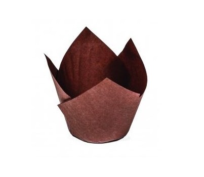WRAPS MUFFIN PARCHMENT P60Rx165MM BROWN 500s (CONFOIL)