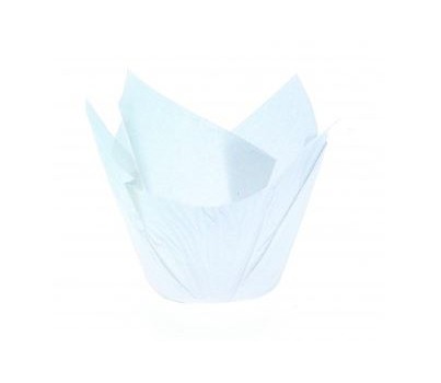 WRAPS MUFFIN TEXAS PARCHMENT 60x175MM WHITE 500s (CONFOIL)
