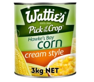 CORN CREAM STYLE A10 (WATTIES 16063)