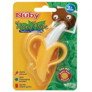 NUBY NANA NUBS MASSAGING TOOTHBRUSH