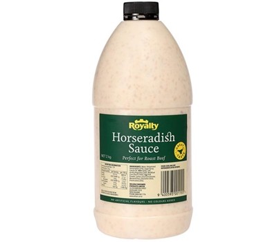 SAUCE HORSERADISH 2KG (ROYALTY GP08)