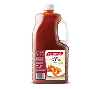 SAUCE SWEET CHILLI MILD 3L (MASTERFOODS 157827)