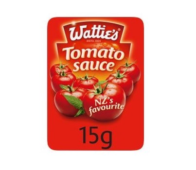 SAUCE TOMATO PCU 15GM 100s (WATTIES 87360)