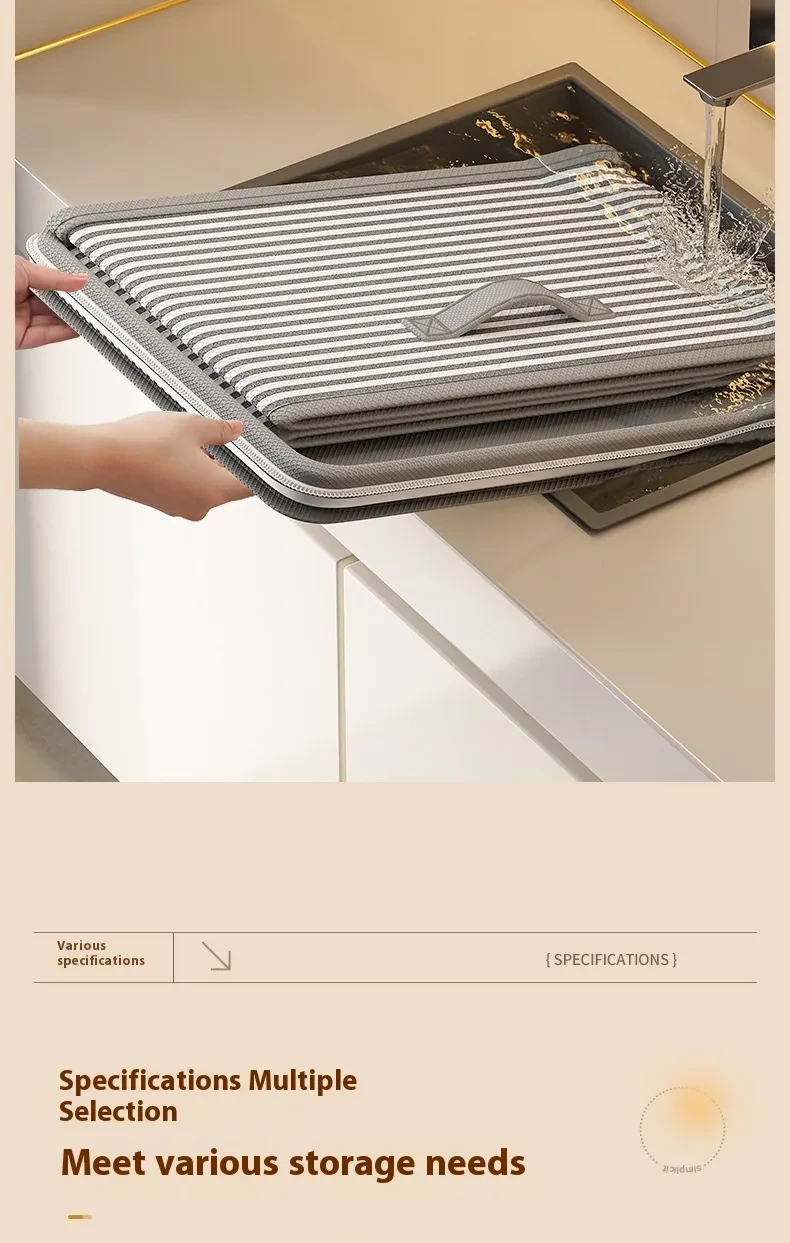 Clothes Storage Bags with Zipper