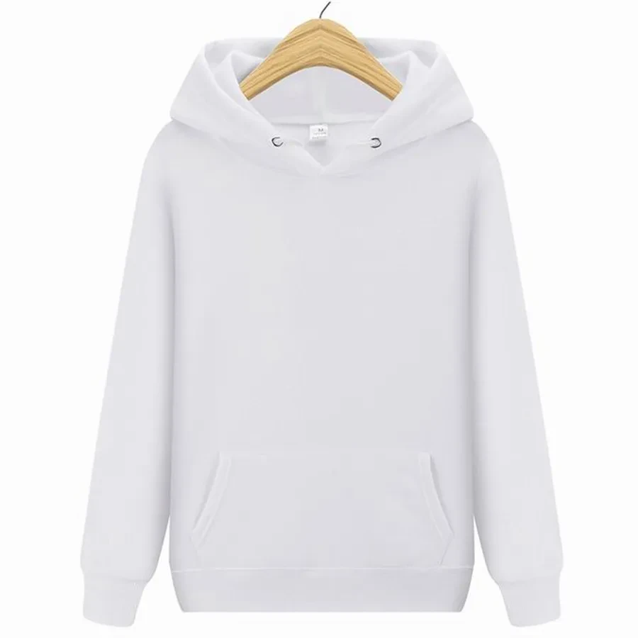 Plain White Hoodie
