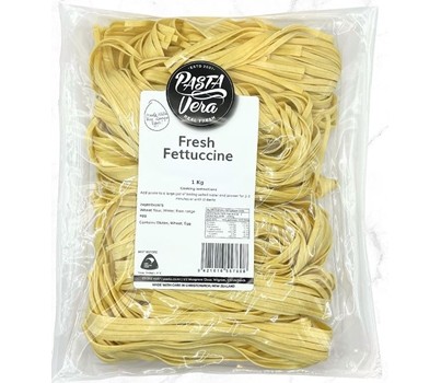 PASTA FETTUCCINE EGG 5MM 1KG (PASTA VERA FETP10) [CHIL]