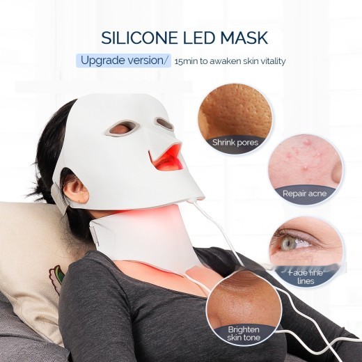 Household Beauty Silicone Mask Color Light 7 Colors