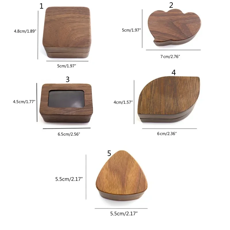 Wooden Wedding Ring Box