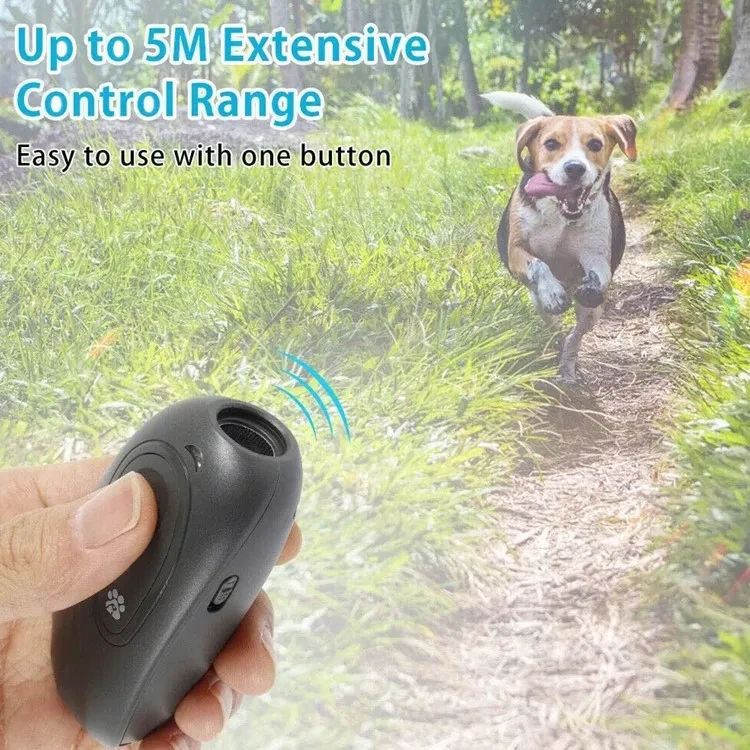 Ultrasonic Dog Repeller & Training Device - Handheld Dog Repeller