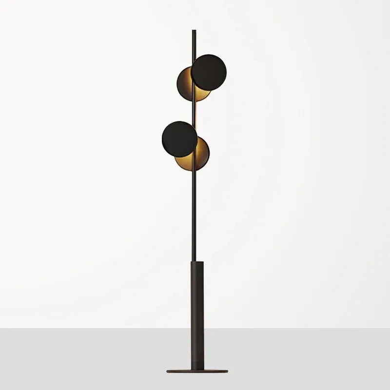 Floor Lamp In Designer's Study Of Model Room Exhibition Hall