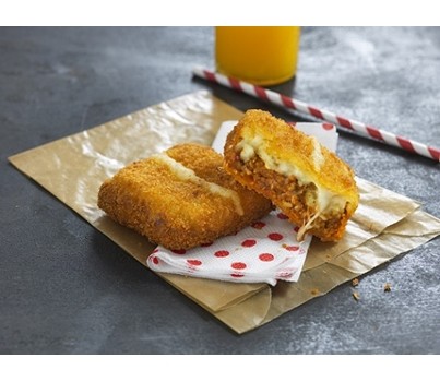 TOPPA LASAGNE CRUMBED SQUARE 143GM 24s (LEADER 1070044)[FZN]