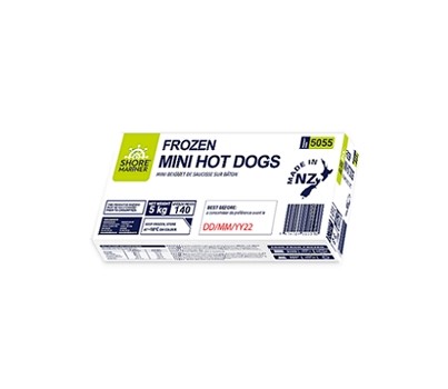 HOTDOGS MINI 120s 5KG (SHORE MARINER 5055) [FZN]